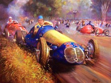 019 Fangio con la Maserati sobre Palermo
